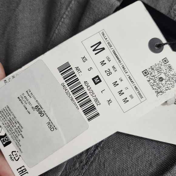 BNWT Linen Zara Gray Sleeveless Maxi Dress. **FIRM ON PRICE** - Picture 11 of 16